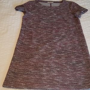 Shift dress, short sleeve